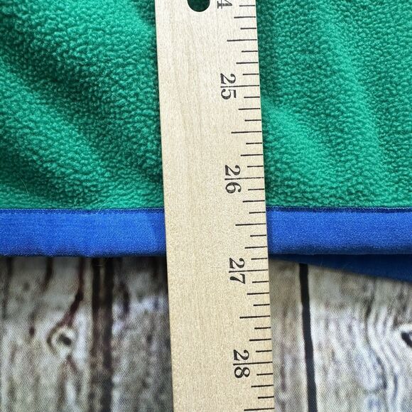 Vineyard Vines Jacket Men’s Large Green/Blue Fleece 1/4 Zip‎ Pullover Casual - Picture 7 of 9